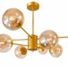 Bubble Glass Chandelier LZ-CH 211-8GD